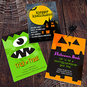 Halloween Party Invitations