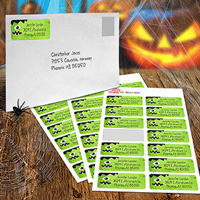 Halloween Return Address Labels