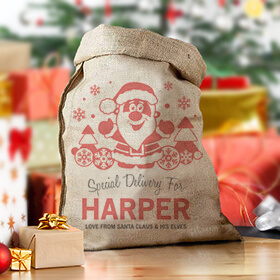 Hessian Santa Sacks