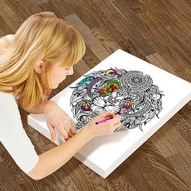 Colouring-In Canvas