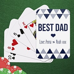 Dad Playing Cards