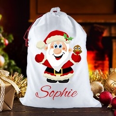 White Santa Sacks