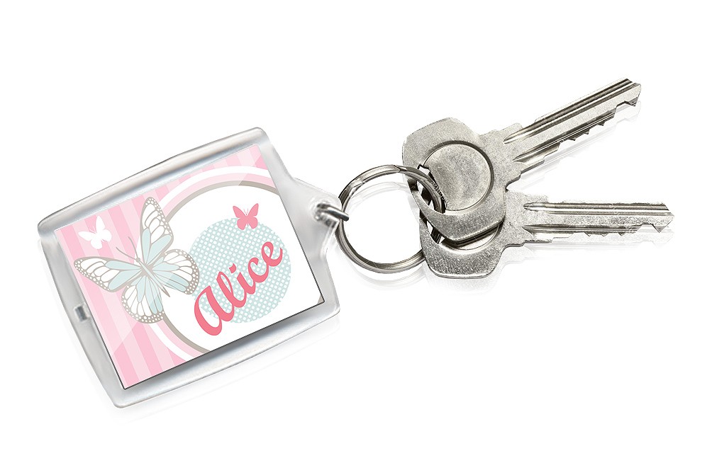 Butterfly Keyring