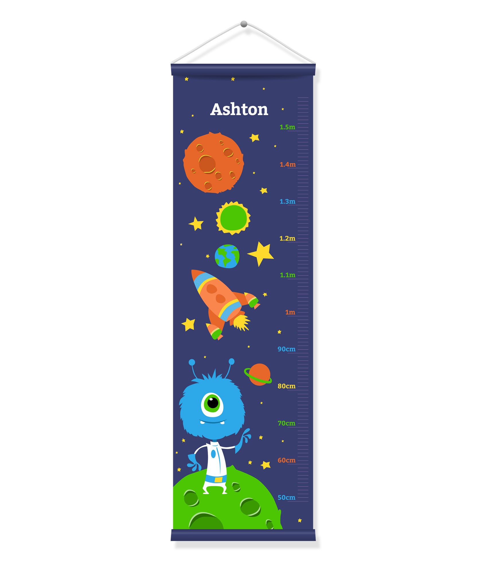 Space Canvas Height Chart