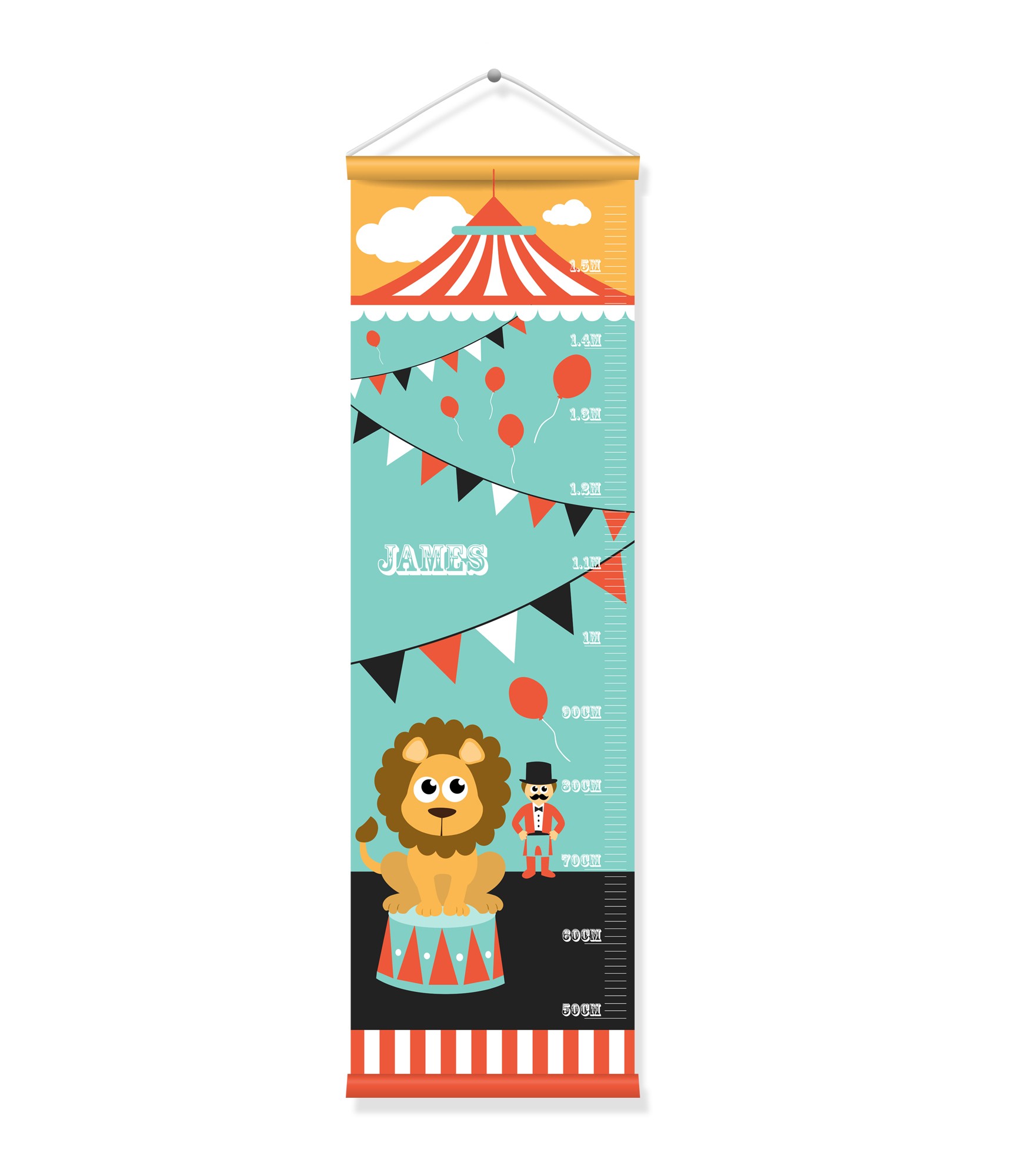 Circus Canvas Height Chart