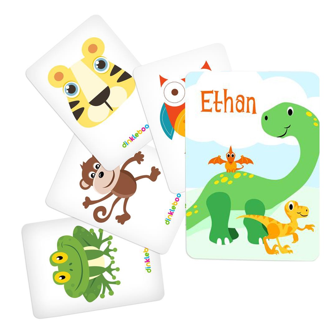 Memory Game with Dino Theme - Character Pack 1