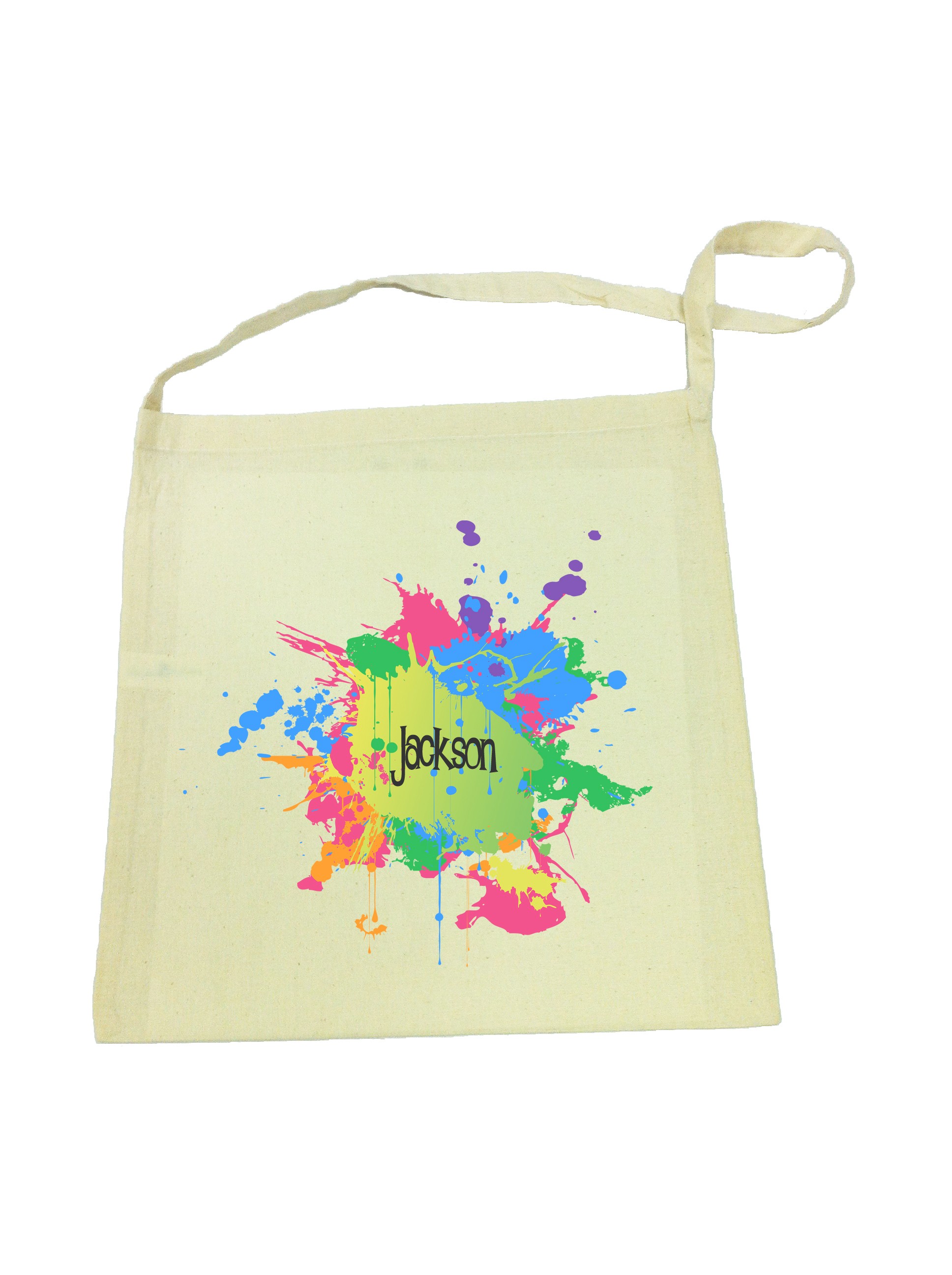 Splatter Design Tote Bag