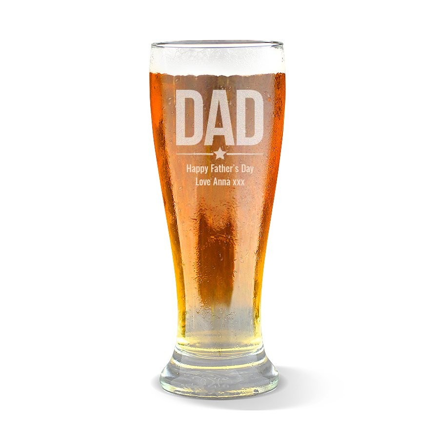 Dad Premium Beer Glass