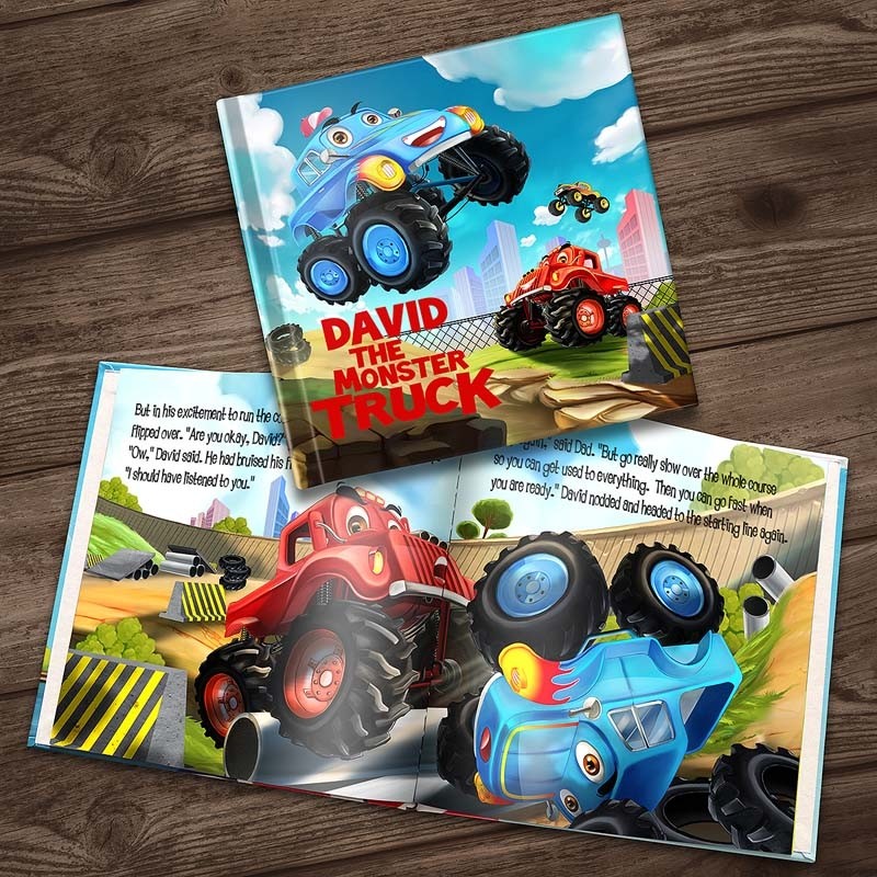 Personalised Story Book: "The Monster Truck"