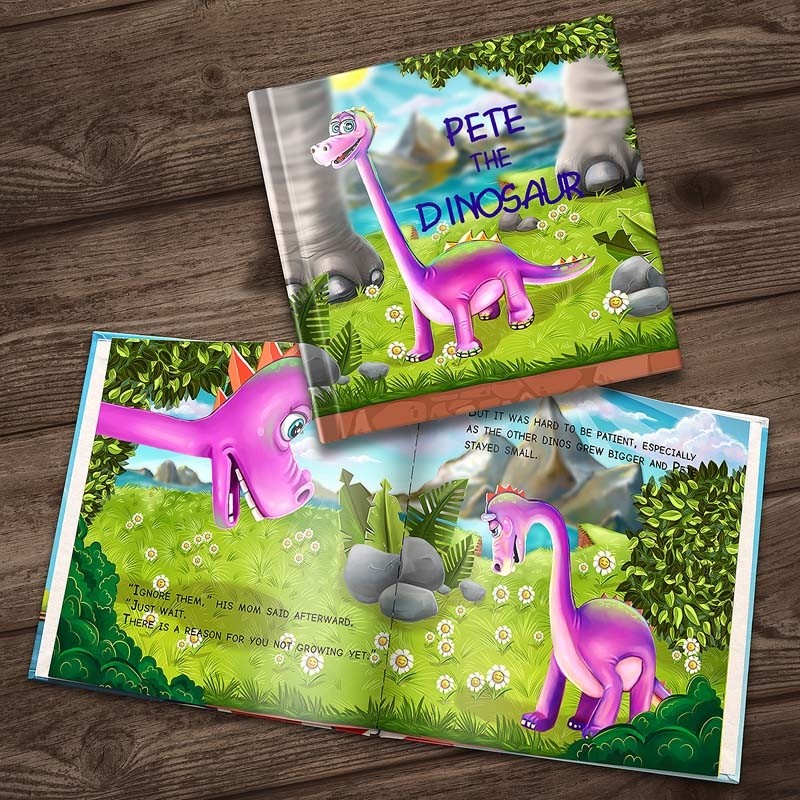 Personalized Story Book: "The Dinosaur"