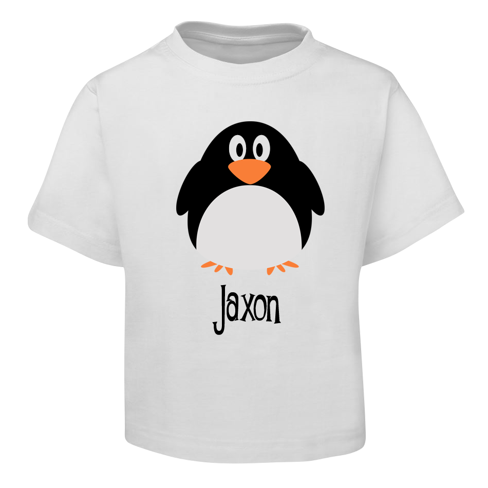 Penguin Kids T-Shirt Size 2 4 6 8