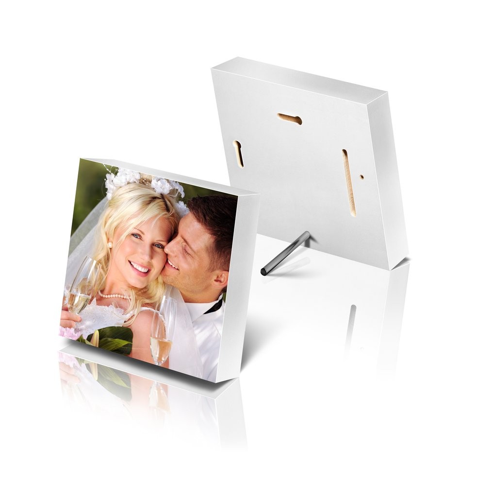 6x6" (15x15cm) White Photo Block