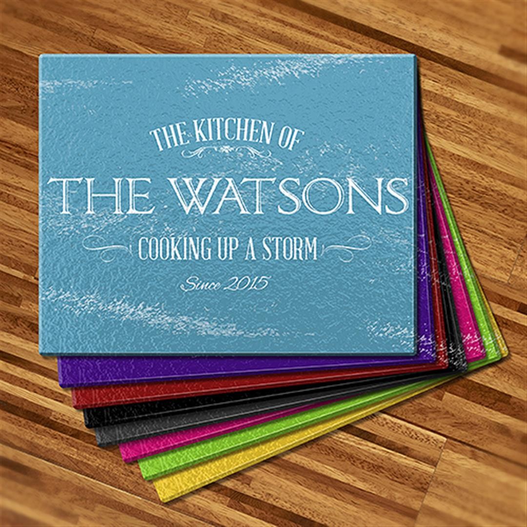 Cooking Up a Storm Cutting Board