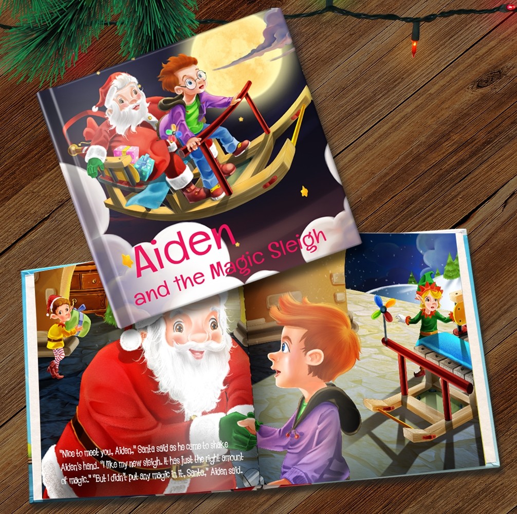 Personalized Story Book: "The Magic Sleigh"