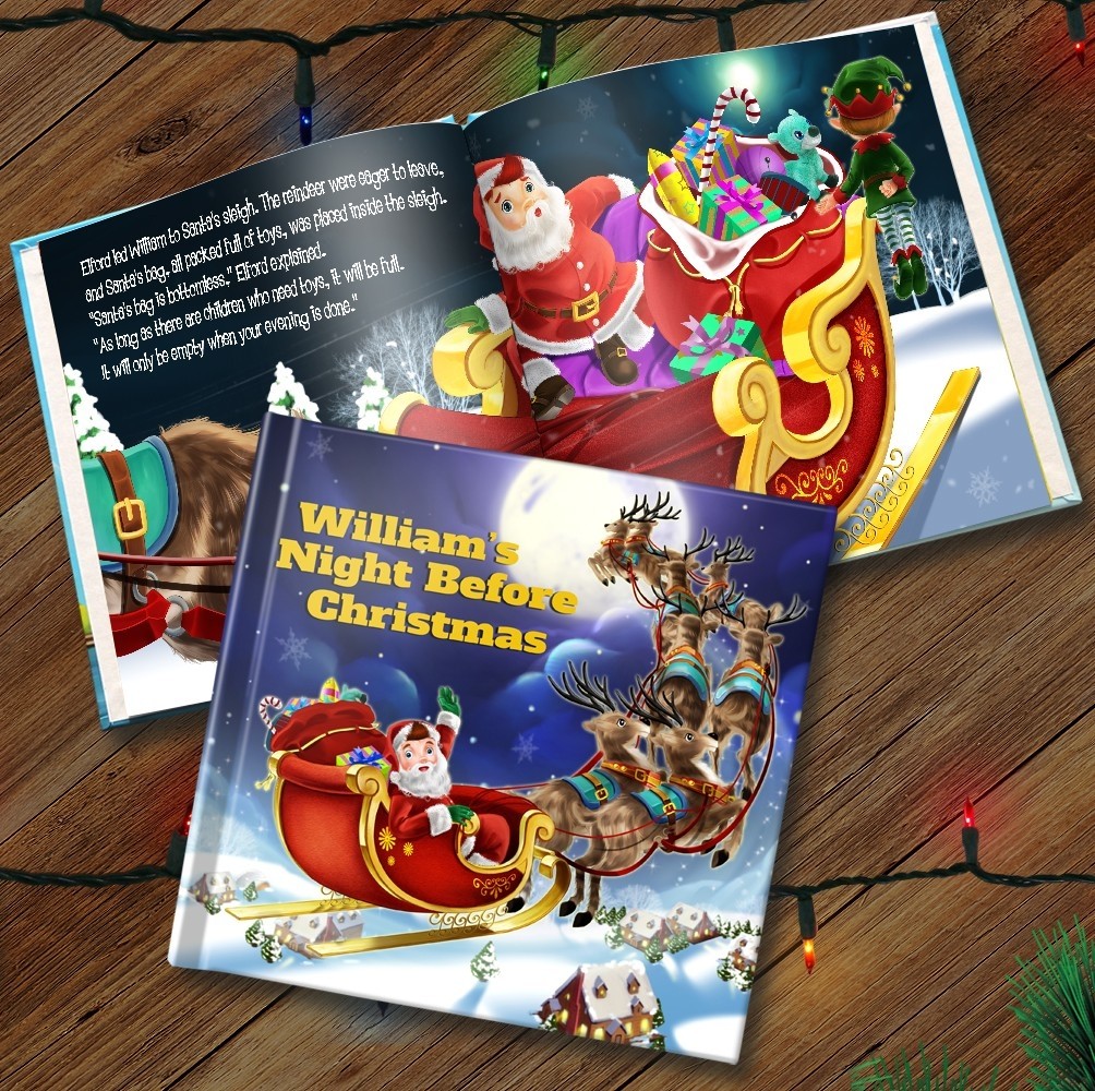 Personalised Story Book: "Night Before Christmas"