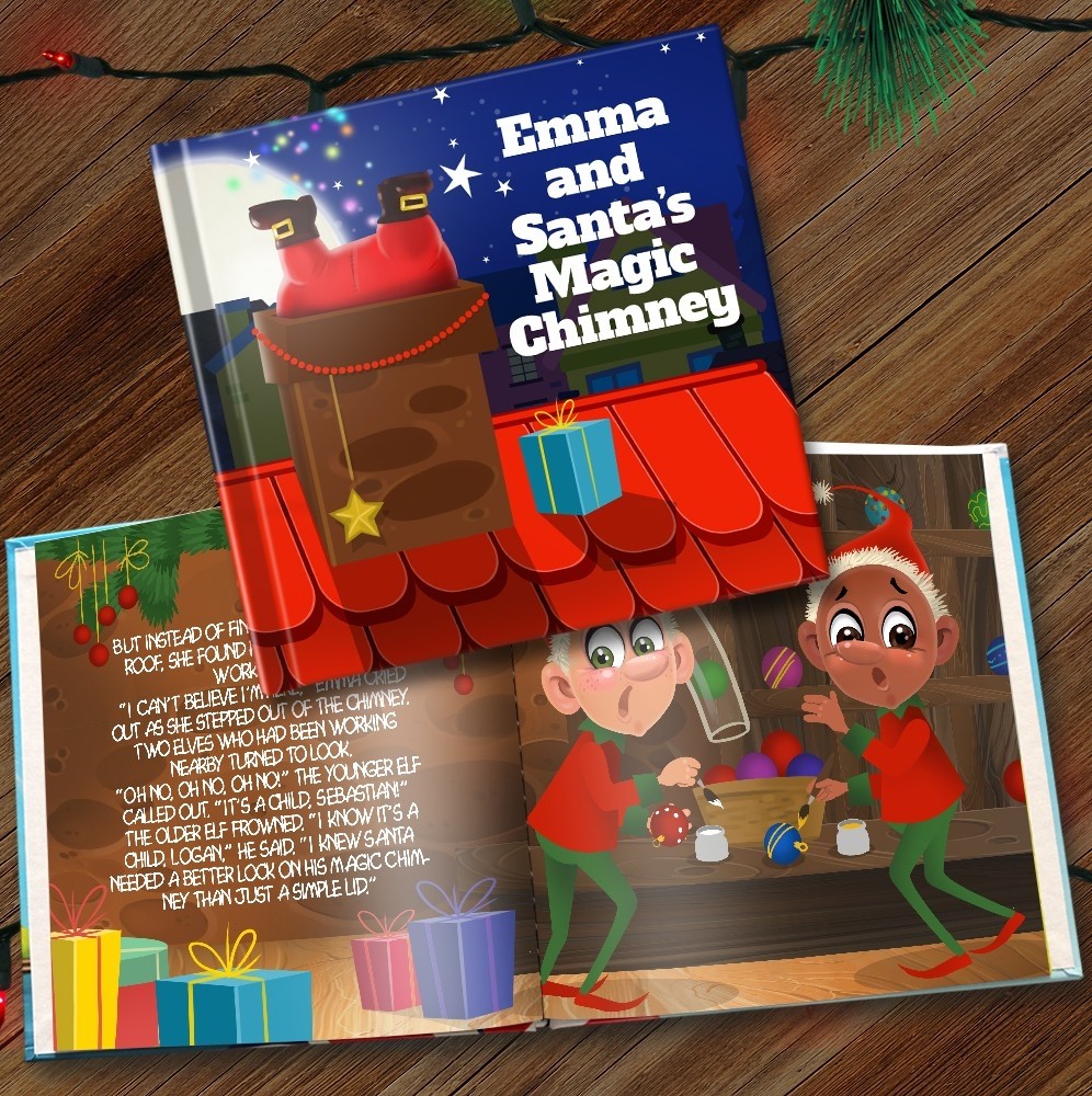 Personalised Story Book: "Santa's Magic Chimney"