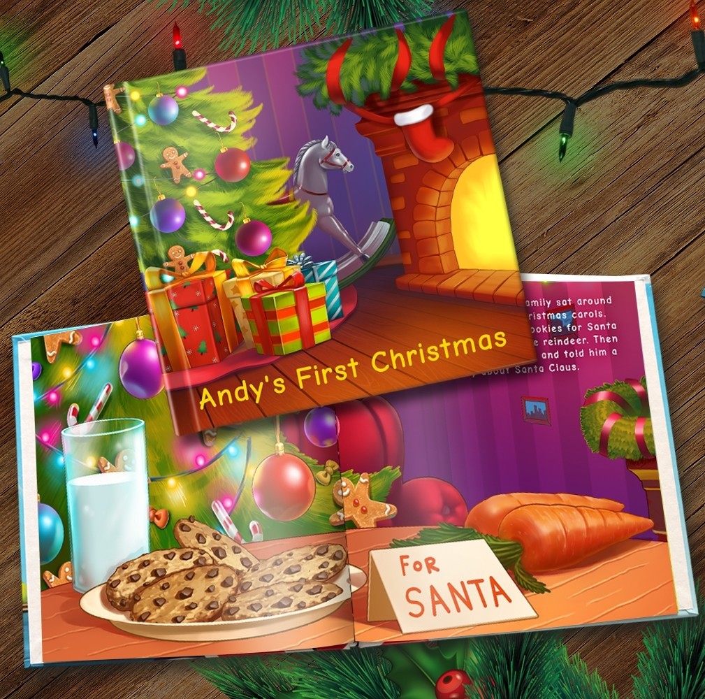 Personalized Story Book: "First Christmas"
