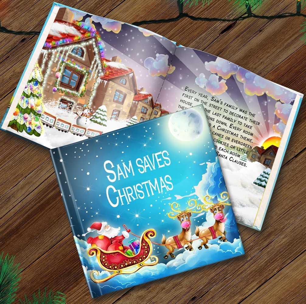 Personalized Story Book: "Saving Christmas"