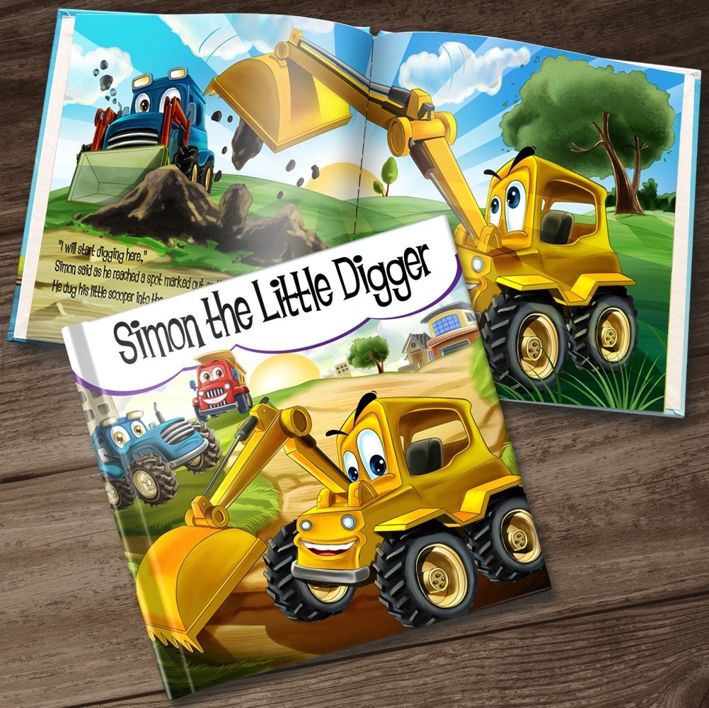 Personalised Story Book: "The Little Digger"