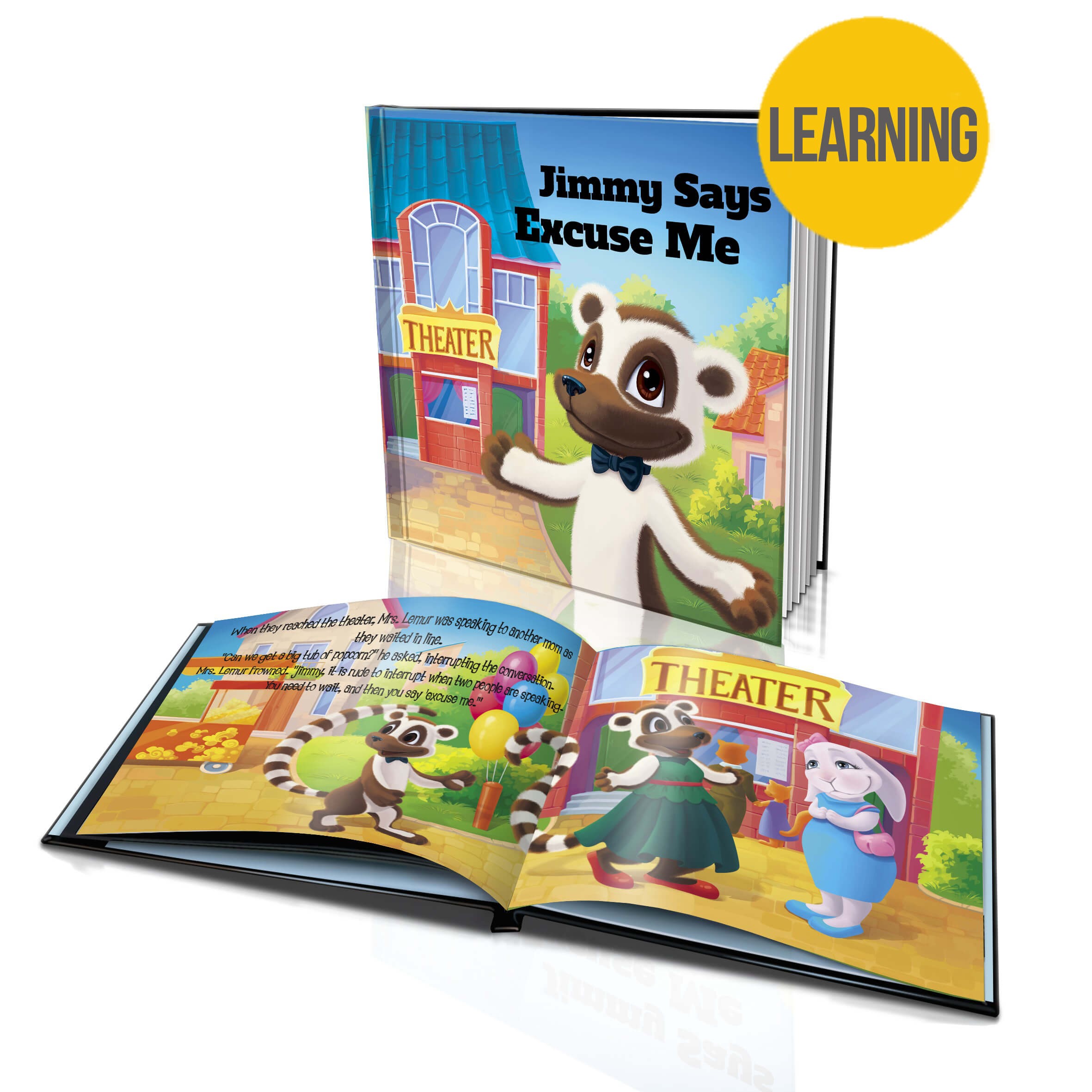 Personalised Story Book: "Says Excuse Me"