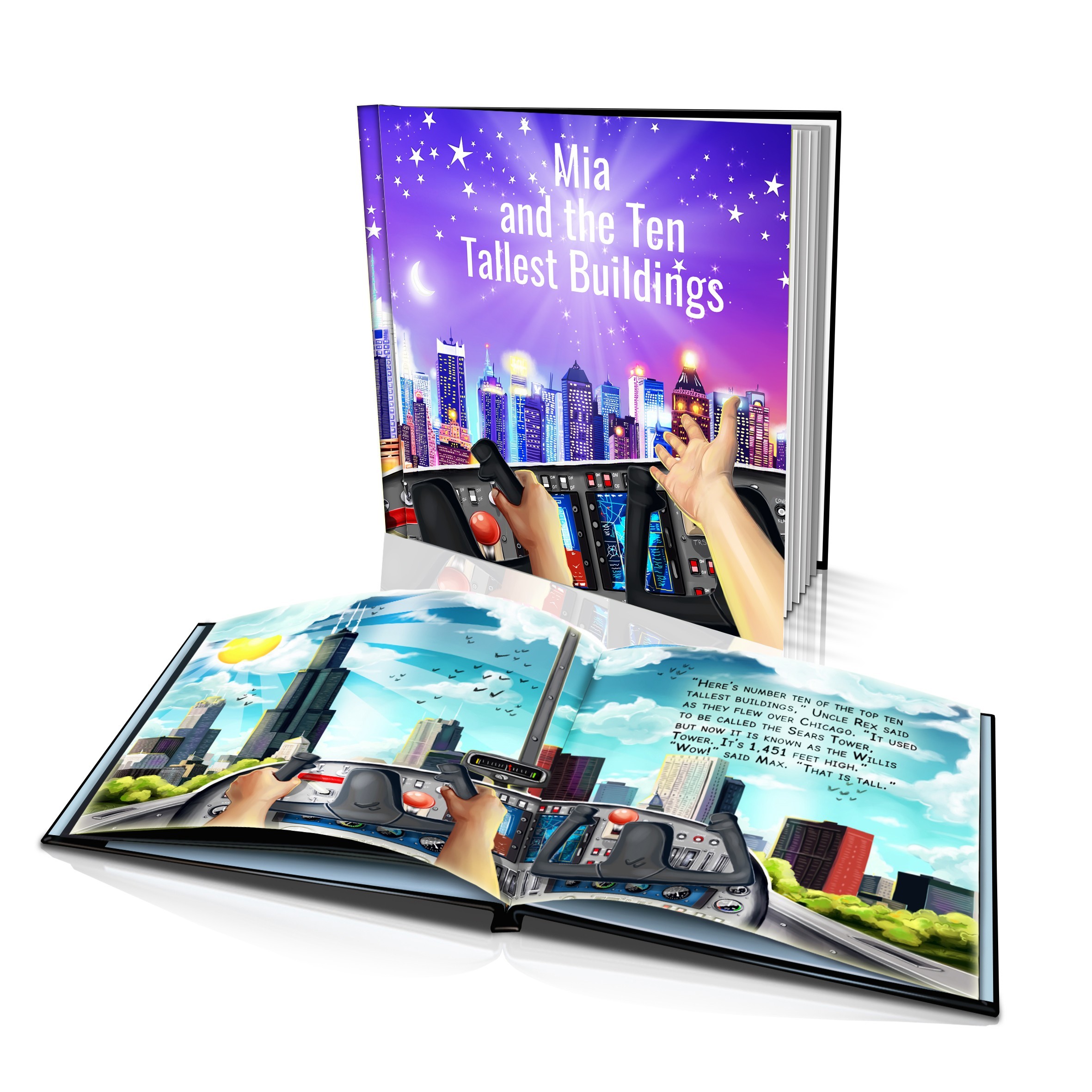 Personalised Story Book: "Ten Tallest Buildings"