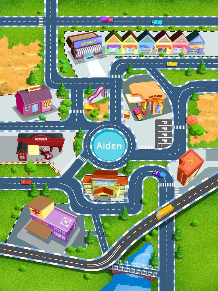Cars Play Blanket