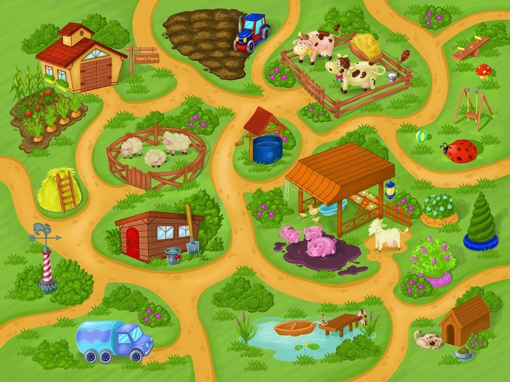 Farm Play Blanket