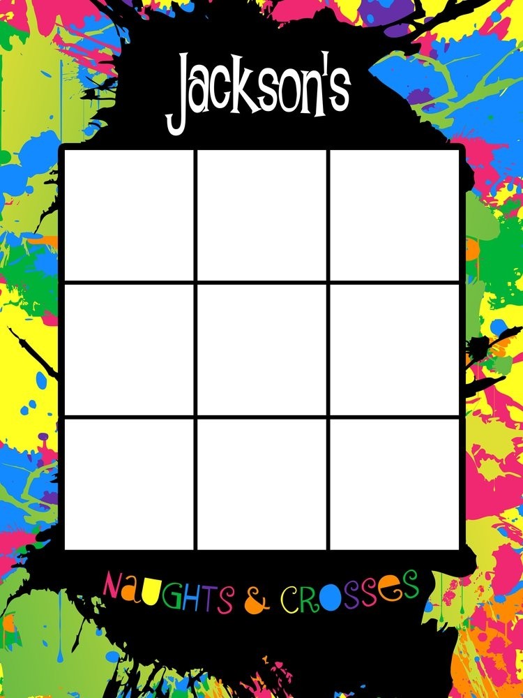 Naughts & Crosses Play Blanket