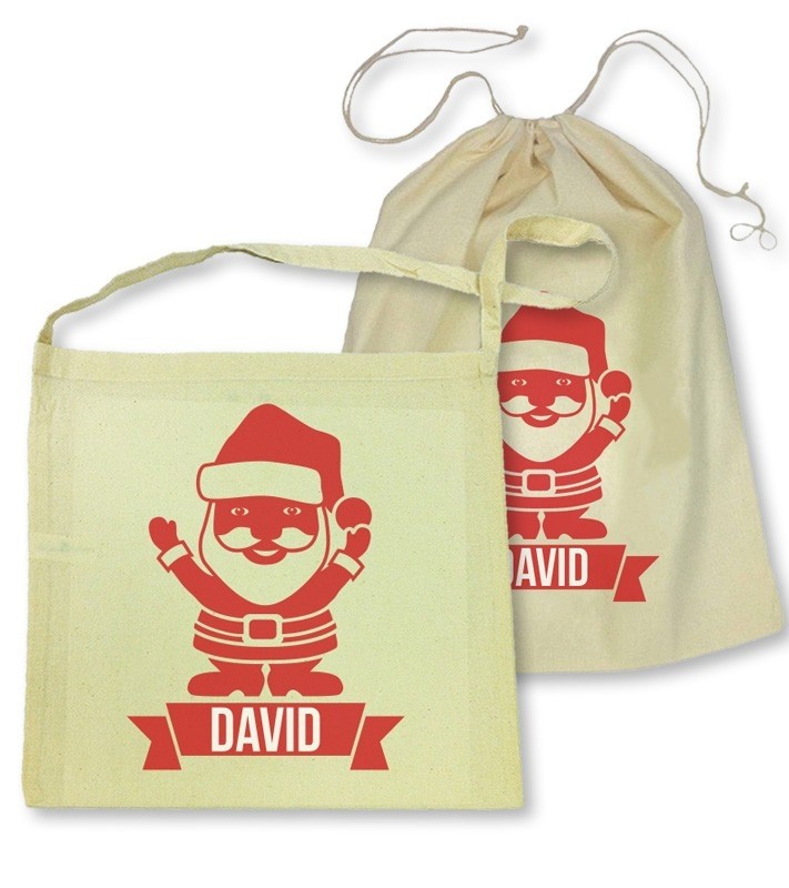 Red Santa Bag