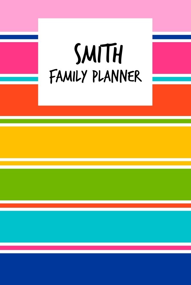 Colorful Family Planner