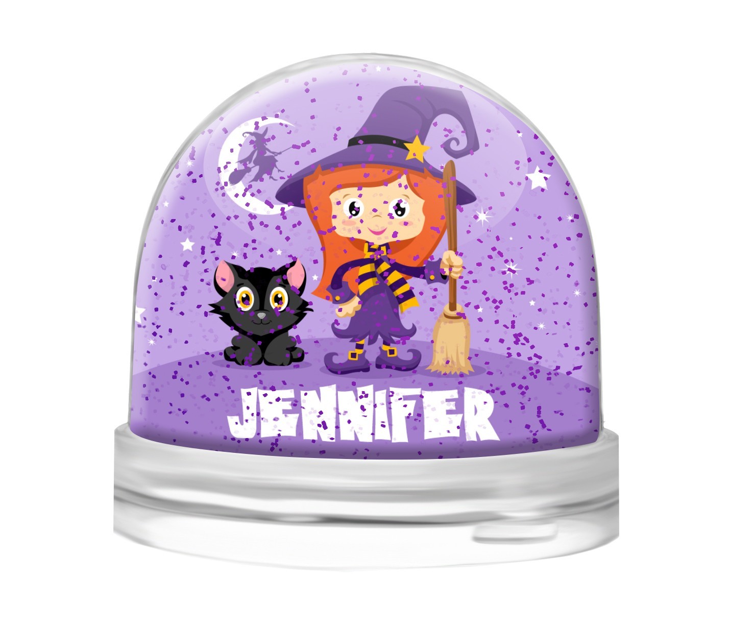 Cute Witch Snow Globe