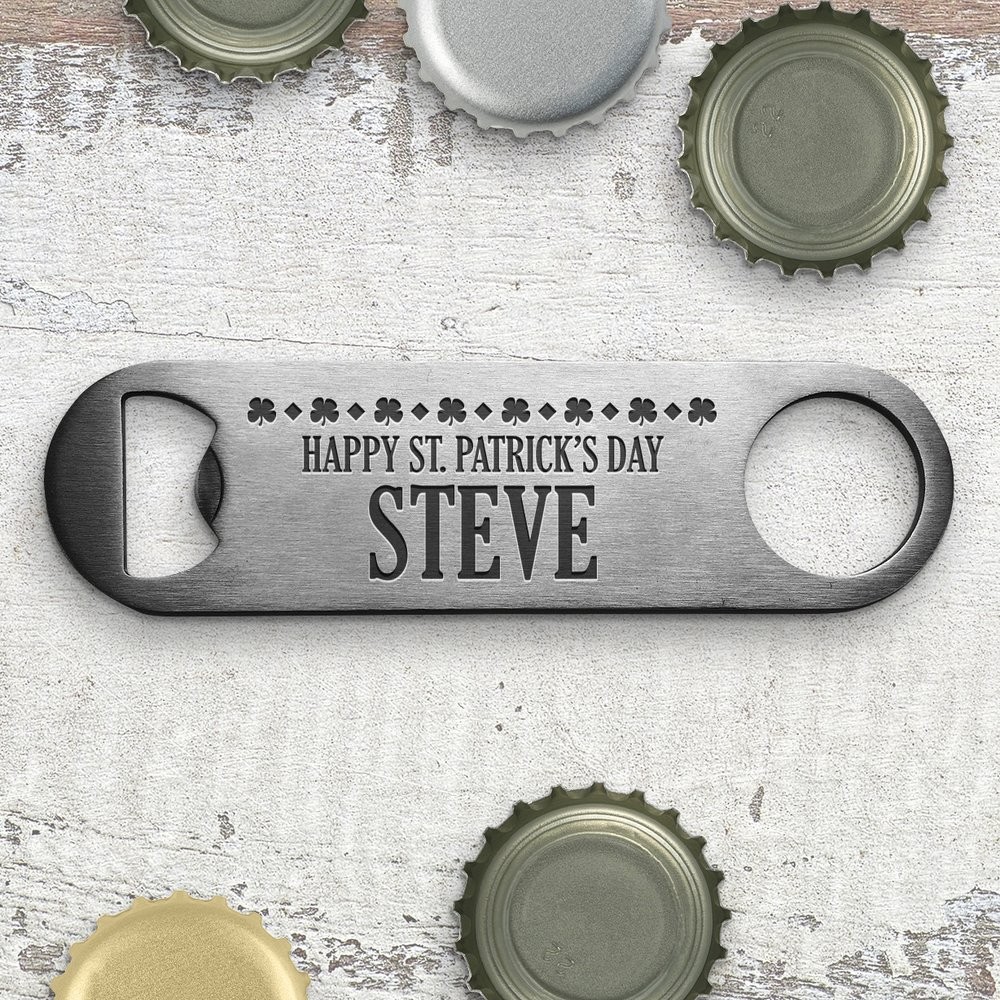 Happy St. Patrick's Day Bottle Opener