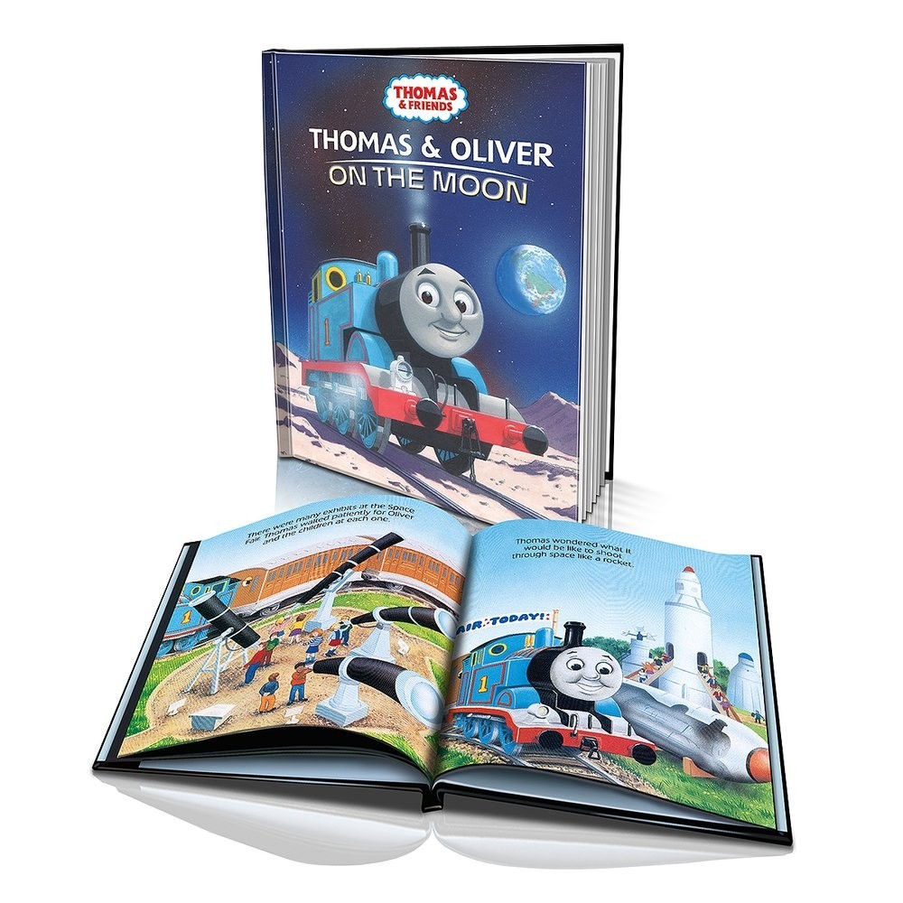 Personalized Story Book: "Thomas on the Moon"