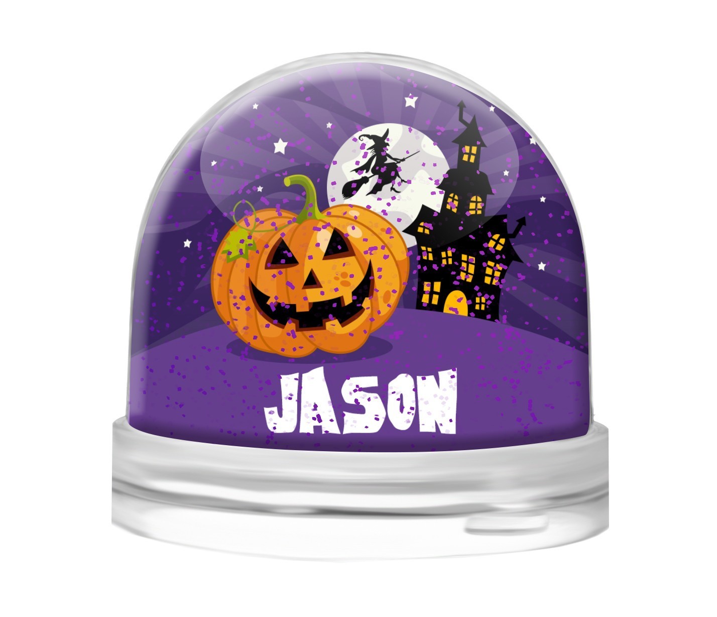 House on the Hill Snow Globe