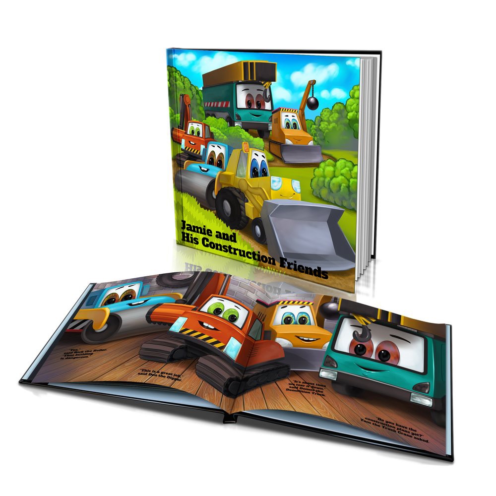 Personalised Story Book: "Construction Friends"