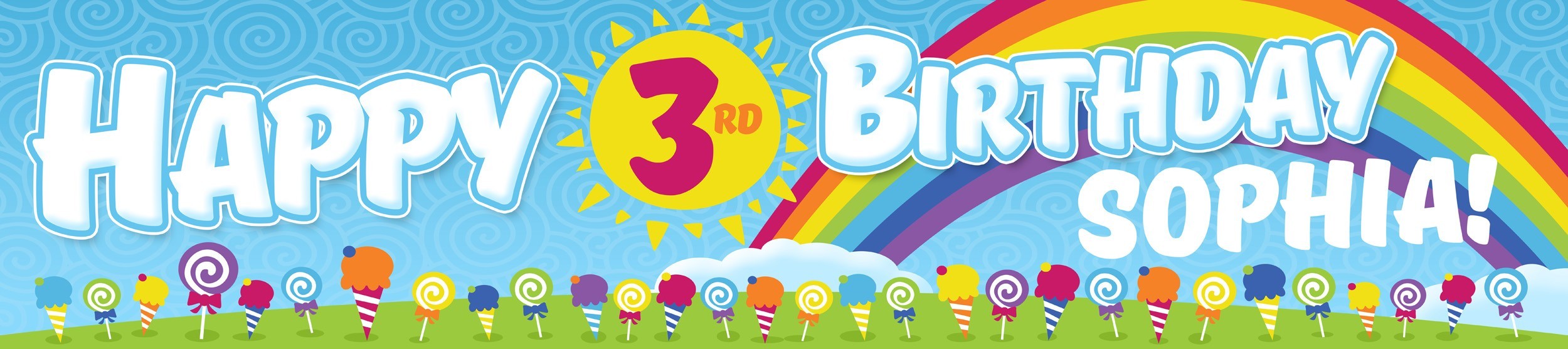 Lollipop Party Banner