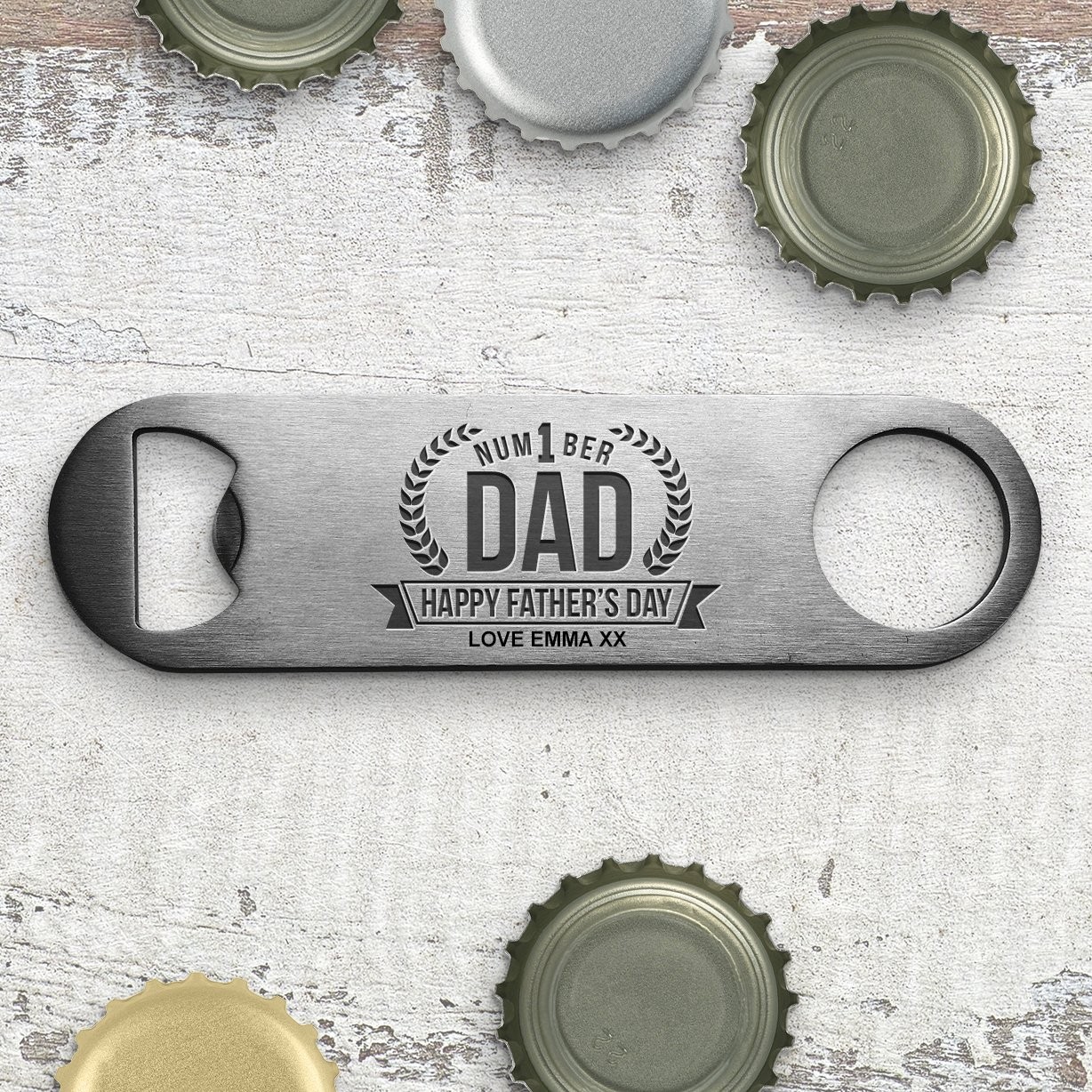 Number 1 Dad Bottle Opener