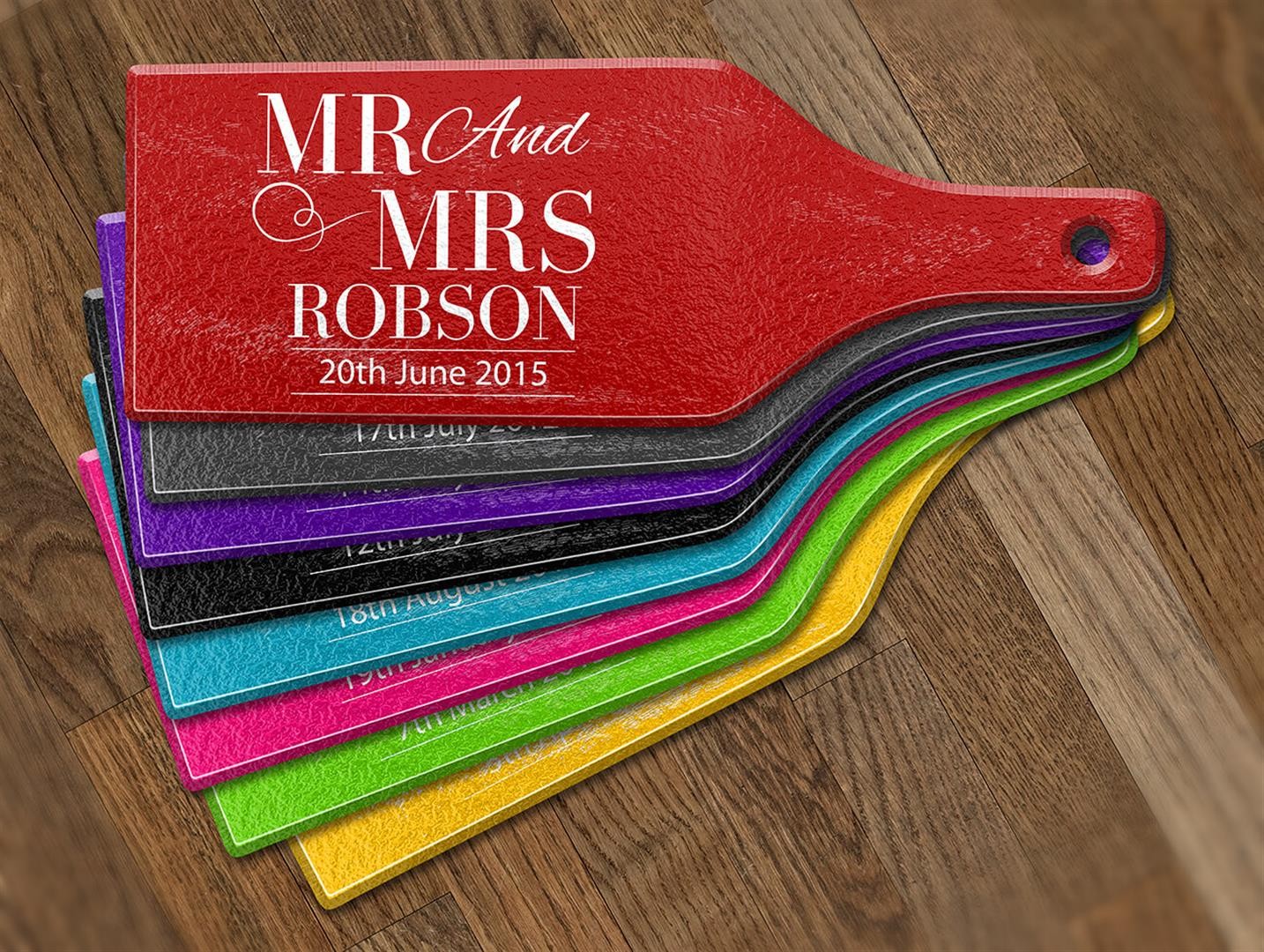 Mr & Mrs Glass Cheese Boards