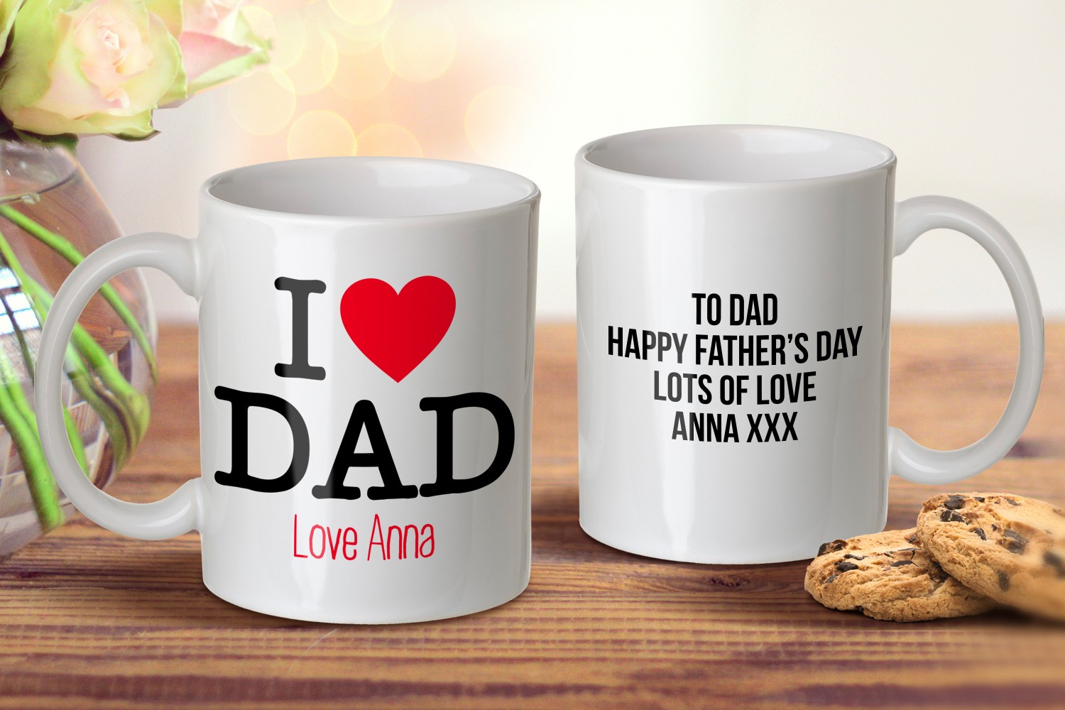 I Love Dad Mug
