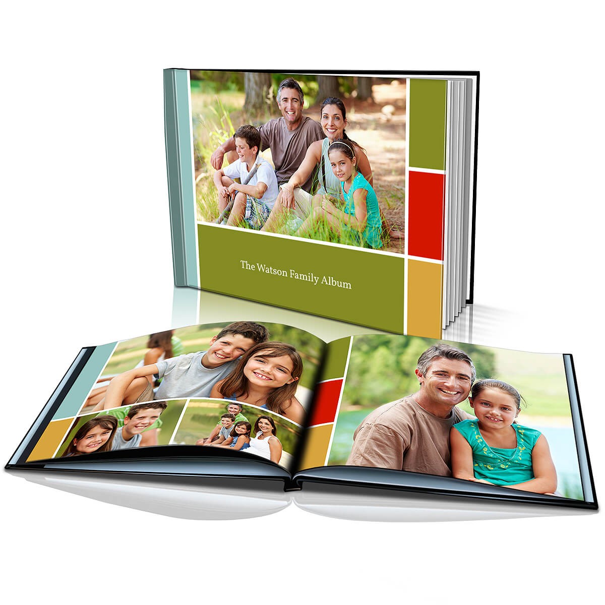 16"x12" (40x30cm) Hard Cover Book 20-120 pages