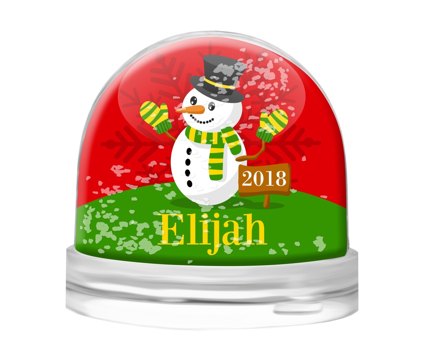 Snowman Snow Globe
