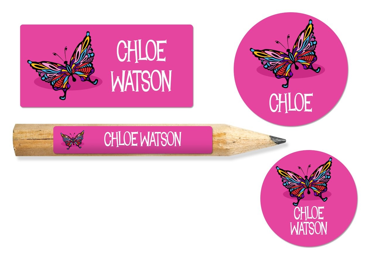 Butterfly Standard Label Pack (187 Labels)