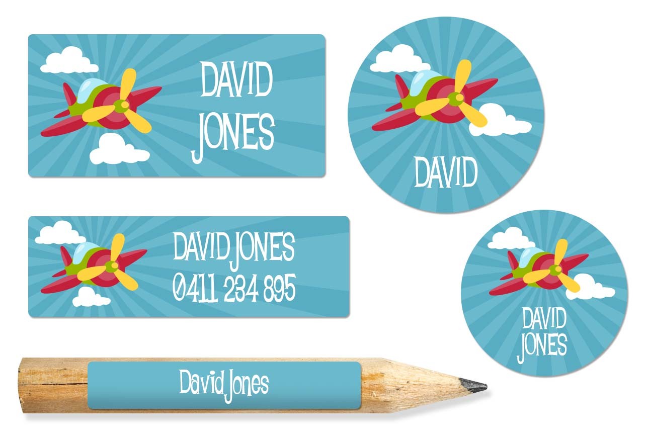 Airplane Works Label Pack (231 Labels)