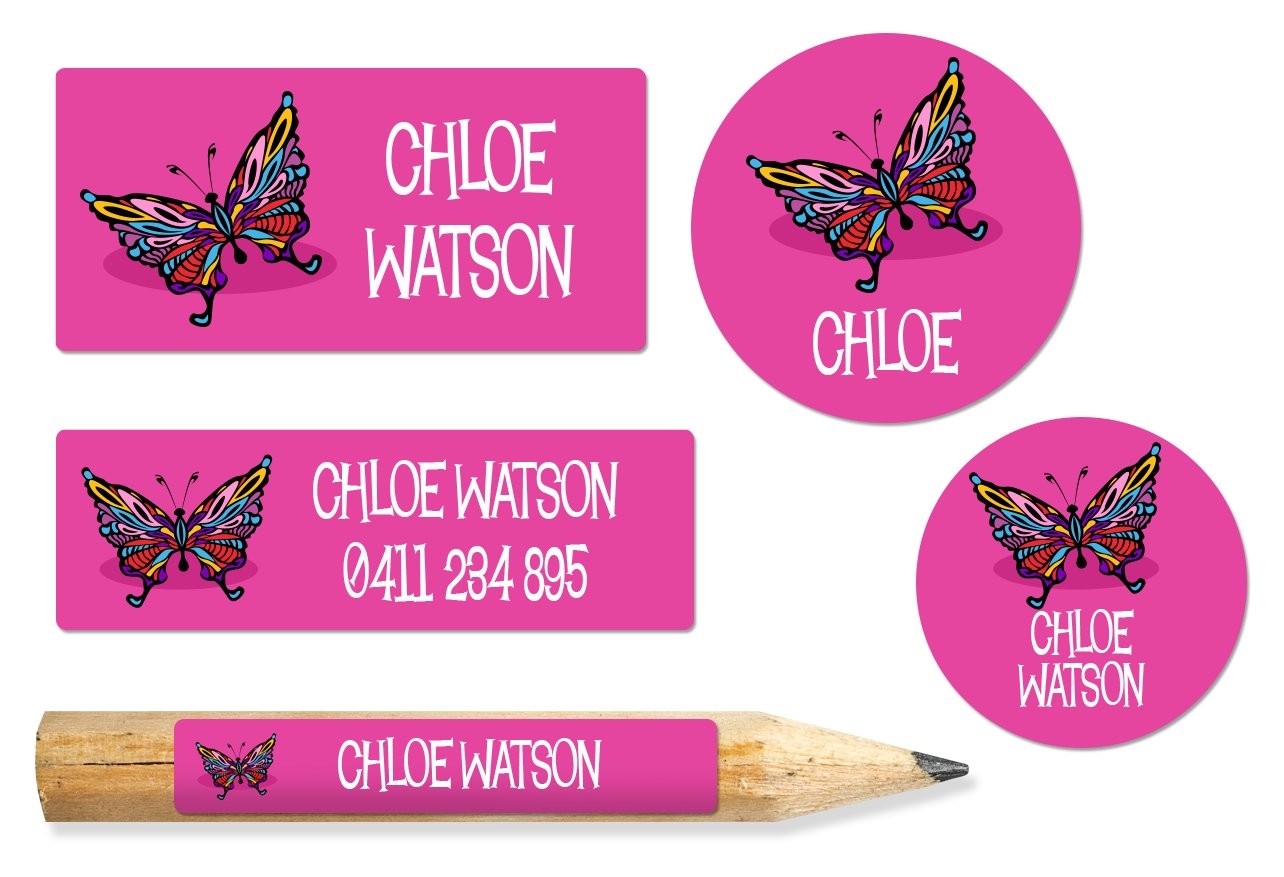 Butterfly Works Label Pack (231 Labels)