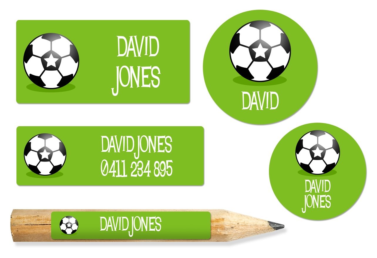 Soccer Works Label Pack (231 Labels)