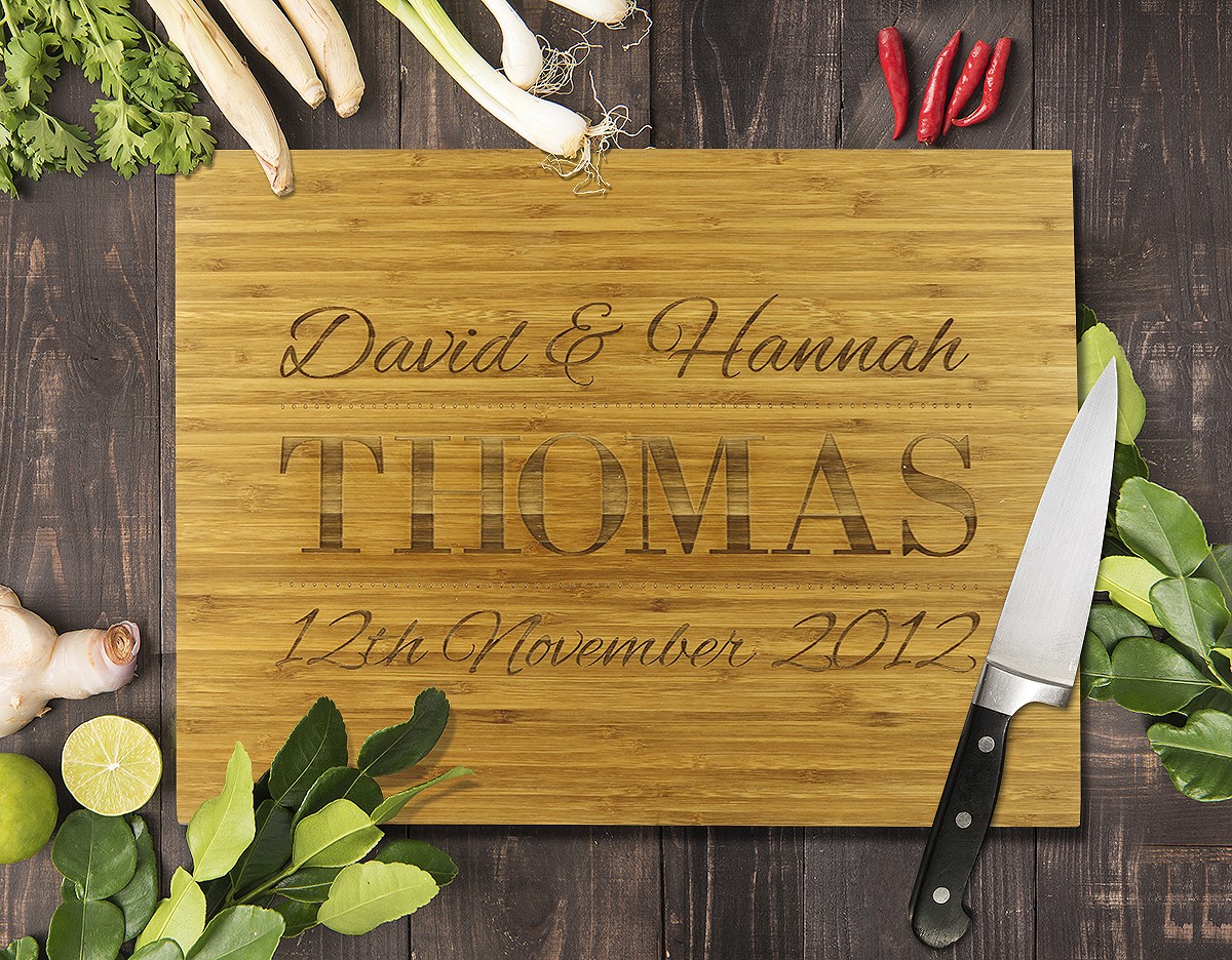 Thomas Bamboo Cutting Board