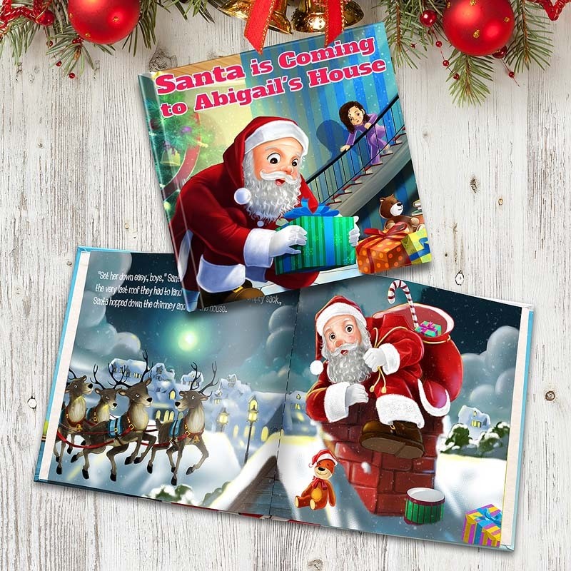 Personalised Story Book: "Santa is Coming"