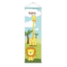 Animal Canvas Height Chart