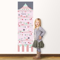 Wall Decal Height Chart with Party Design