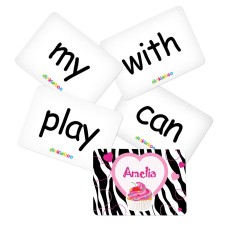 Memory Game with Cupcake Theme - Sight Words Pack 2